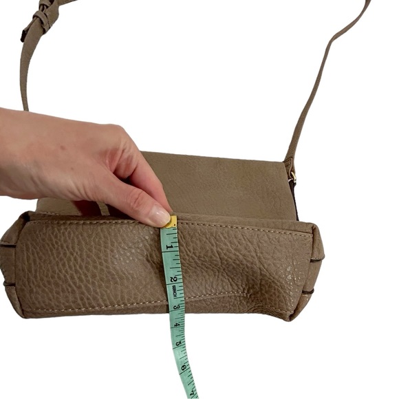 Max Studio Taupe Shoulder Crossbody Bag - Picture 14 of 15